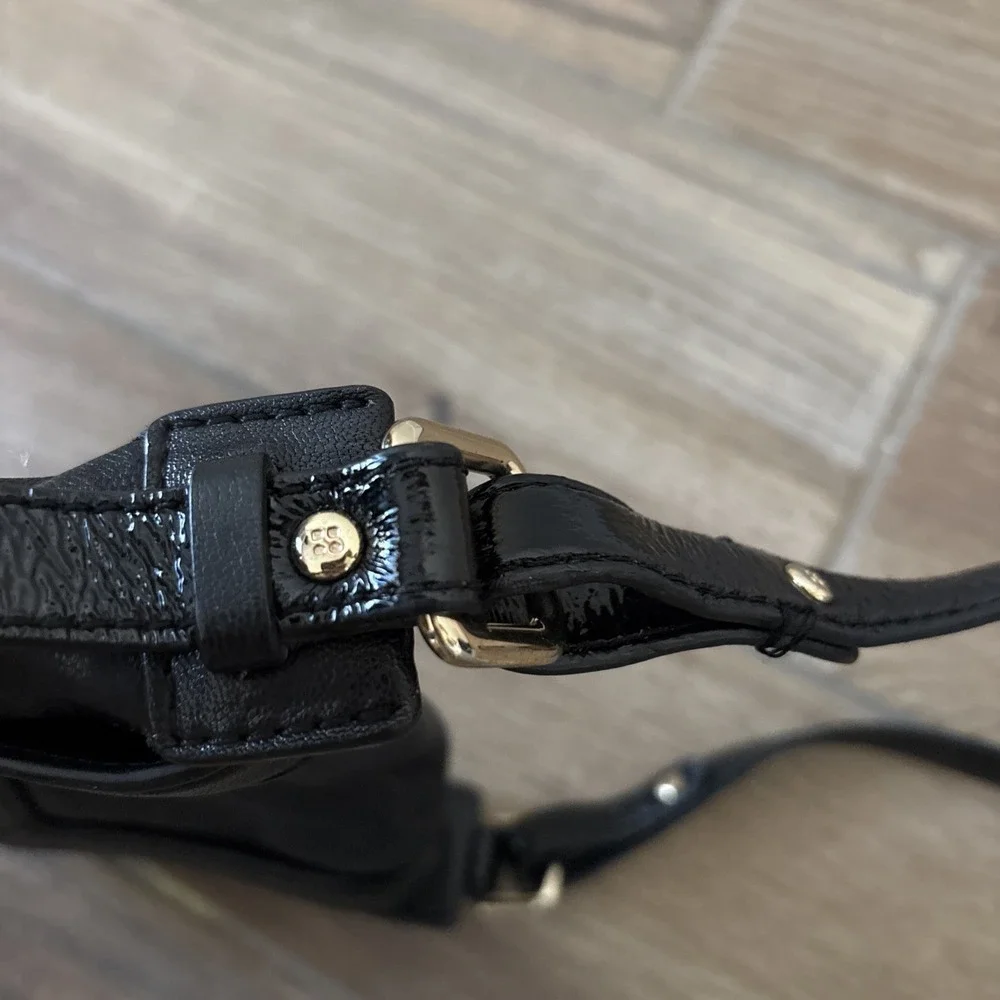 Kate Spade Black Leather Crossbody‎ Women's Bag roland park bag